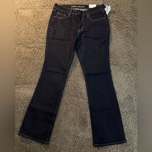 Old Navy curvy mid-rise Dark Jeans 8 Short